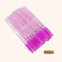 Pincel Descartável Transparente Preto para Alongamento de Cílios, Pincel de Maquiagem para Cílios, Pincel Cosmético para Cílios, 20/50/100/200/300/400/450 peças