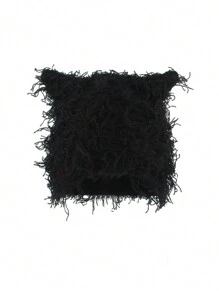 ROMWE Grunge Punk 1pc Cute Women Street Style Cat Ear Tie-Dye Knitted Hat, Warm Couple Beanie, Autumn/Winter Halloween - Multicolor - View 2