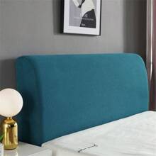 1 件装玉米绒纯色格子床头板套、包、收纳袋、储物袋 - 多色 - 查看 10