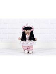 Luiza Morena Doll Trio For Niches And Decorations 3pcs - cành hoa sẫm màu với hoa hồng - Xem 3