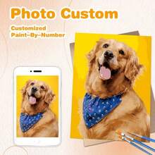 1 张可定制无框帆布海报，个性化情侣/家庭照片帆布墙艺术，19.7 英寸 X 27.6 英寸（50x70 厘米），分享您最喜爱的回忆和珍贵的时刻，送给朋友和家人的绝佳礼物，家居装饰 - 彩色 - 查看 7