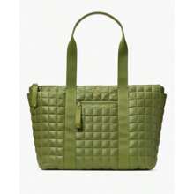 Camden Quilted Extra Large Tote - Kelp Forest - View 1
