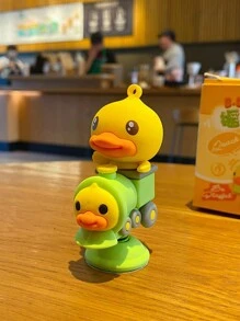 1 件装汽车仪表盘挂饰可爱摇头娃娃黄色小鸭