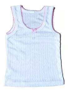 3 pz de Camiseta ESCOLAR para  NIÑ@ - Rojo y blanco - Ver 4