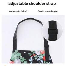 1 件蝴蝶围裙，防水防油防污家用厨房烹饪烘焙围裙，时尚可爱工作服