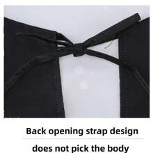 1 件蝴蝶围裙，防水防油防污家用厨房烹饪烘焙围裙，时尚可爱工作服