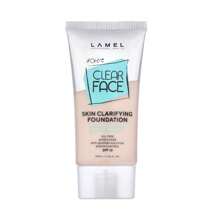 Oh My Clear Face Foundation | Instantly Covers | Imperfections Of Skin Tone - 柔和的米色 - 查看 6