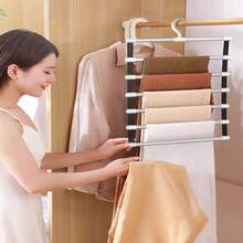 Interior Cintre organisateur pour vêtements et accessoires avec 8 barres et deux crochets. - Multicolore - Voir 4