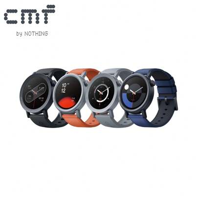  CMF By Nothing Watch Pro 2，1.32 英寸 AMOLED，健身追踪器，SPO₂ 监测，120 种运动模式，11 天电池寿命，远程摄像头和音乐控制，自定义表盘和提醒和小部件