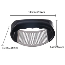 Dụng Cụ Ép Tỏi Inox Bằng Tay Vòng Tỏi Nhà Bếp Đa Năng Gia Đình Dụng Cụ Ép Tỏi Bóp Tỏi Tỏi Băm Dụng Cụ - Nhiều màu - Xem 3