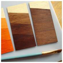LotFancy Plywood Sheets For Crafts, 14pc Blank Unfinished Basswood Sheets, Thin Rectangle Wood Board Pieces, 2 Sizes - 12Pc 150x100mm (6x4x1/16 In), 2Pc 300x200mm (12x8x1/16 In) - Beige - View 5