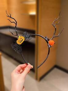 1/2pcs Kids Funny Colorful Halloween Headbands - Multicolor - View 14