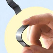 90pcs/Set, Adhesive Backed Magnetic Sheet Multifunctional Multi-Scene Magnetic Stickers, Can Be Used As Refrigerator Stickers Bookmarks Car Stickers, Soft Magnetic Self-Adhesive Free Of Cutting Back To School - Black - View 4