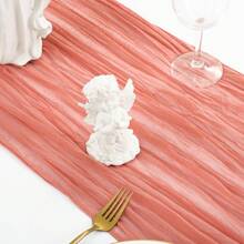 12 Pack 35x120 Inch Cheesecloth Table Runner Gauze Table Runner 10FT Boho Cheese Cloth Table Runner Bulk Table Runners For Wedding Party Baby Shower Table Decor