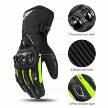 Guanti da sci, guanti invernali caldi da moto, protezione per le mani da sci, riscaldatori di mani, guanti touch screen per moto, guanti da ciclismo e all'aperto, guanti protettivi da sci e pattinaggio, guanti invernali da motocross e sport invernali