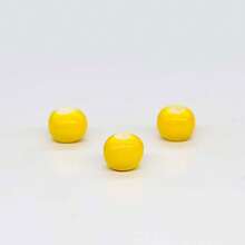 50PCS Macaron Fresh Color Ceramic Large Hole Beads, Suitable For Bracelet And Necklace Making, Perfect Gift Accessories