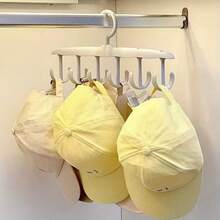 Multipurpose Rotating Tie Rack, Suitable For Ties, Scarves, Belts And Bags - Space-Saving Closet Organizer - Multicolor - View 2