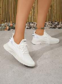 House Slippers - White - View 4