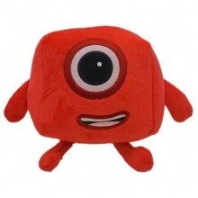 1 件全新 Numberblocks 数字积木毛绒玩偶，颜色随机，根据实际产品发货 - 彩色 - 查看 17