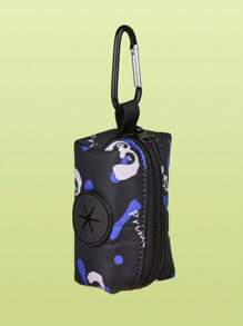 1pc Fashion Design Dog Poop Bag Holder For Leash Attachment Without Leash And Poop Bag - Multicolor - View 11