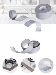 1pc Kitchen Waterproof And Mildew Proof Tape, Kitchen And Bathroom Self-Adhesive Joint Sealing Strip, Bathroom Toilet Gap, Wall Corner Line Adhesive Strip, Stickers, Wall Decal, Vinyl Decal For Home Decorations, Spring Decoration Items Refresh Your Home, Rama Decoration Stickers Gifts Birthday Graduation