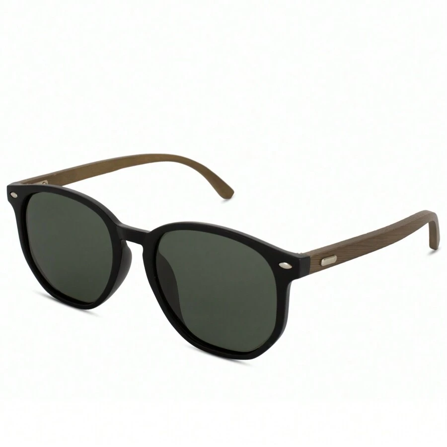 Unisex Beach  With Durable Wooden Arm UV Protection - màu xanh lá - Xem 1