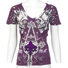 Camiseta de mujer de estilo arcaico, cuento legendario - Multicolor - Ver 5