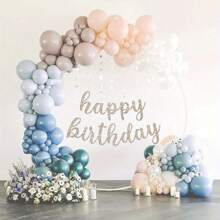 Round Balloon Arch Kit 5ft (1.5m) Removable Easy To Carry And Reusable Circle Balloon Flower Arch Stand,Balloon Hoop Stand Kit Best Decoration For Party Event - White - View 5