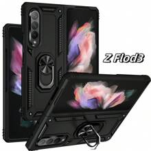 Dành cho Ốp Z Flip 4, Ốp Galaxy Z Flip 3 có Chân đế từ tính 360° Tích hợp Vỏ chống sốc Tương thích với Samsung Galaxy Z Flip 5, Z Flod 3, Z Flod 4 - màu đen - Xem 10