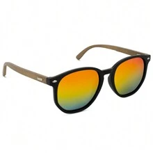 Unisex Beach  With Durable Wooden Arm UV Protection - 金色 - 查看 3