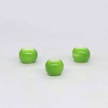 50PCS Macaron Fresh Color Ceramic Large Hole Beads, Suitable For Bracelet And Necklace Making, Perfect Gift Accessories