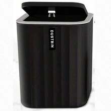 Desktop Trash Can Small Mini Garbage Can Plastic Dustbin With Shake Cover, Desktop Trash For Decorative Countertop And Housewarming Gift, Christmas Gift(Black, White, Gray, Beige) Kitchen Items Kitchen Accessories Kitchen Kitchen Tools - Multicolor - View 7