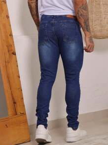 Men's Super Skinny Ultra-Tight Skinny Jeans - 彩色 - 查看 3