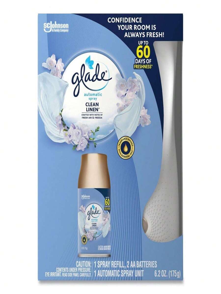 Glade Spray Auto Automatic Air Freshener Starter Kit for Sale New