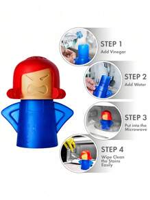 1pc Angry Mama Microwave Oven Cleaner, Spray Type Deodorant Oven Cleaning Tool, Greasy Stain Remover Cleaner Perfume Perfume Accessories,Kitchen