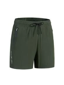 3 pièces/set Short de sport léger et ample pour hommes, convient pour la course, le fitness, l'athlétisme, le basket-ball en été - Multicolore - Voir 5