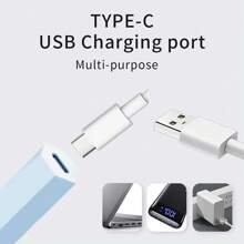 FollowBreak 1 件便携式 USB 可充电 LED 显示屏美甲灯、凝胶指甲油固化灯、家庭 DIY 使用 - 藍色 - 查看 4