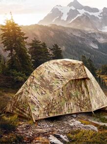 Free Soldier Outdoor Single Tent, Double-Layer Can Block Rain And Mosquitoes, Single Camping Tent, Foldable And Easy To Carry, Suitable For Outdoor Hiking, Camping, Fishing, Survival And Mountaineering Camping Tent - Nhiều màu - Xem 7