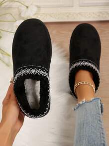 2024 New Women Snow Boots, Fur Lining, Thick Sole, Warm , Short Boot