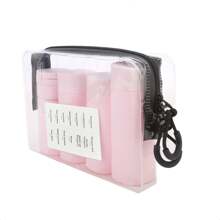 5Pcs/Set Travel Bottles For Toiletries, Travel Containers Proof Travel Tubs Refillable Liquid Travel Accessories For Shampoo Conditioner Lotion Body Wash Home Bathroom Decor Fall Decor Back To School - Multicolor - View 14
