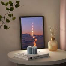 CASEGRACE 1pc LED Painting With Speakers - Enchanting Night View Of The Starry Sky, USB Charger Decorative Wall Art, Bluetooth Speaker Sound Painting With Subwoofer, Mood-Creating Light, Perfect For Bedroom, Gaming Room, Home Decoration And Gifts