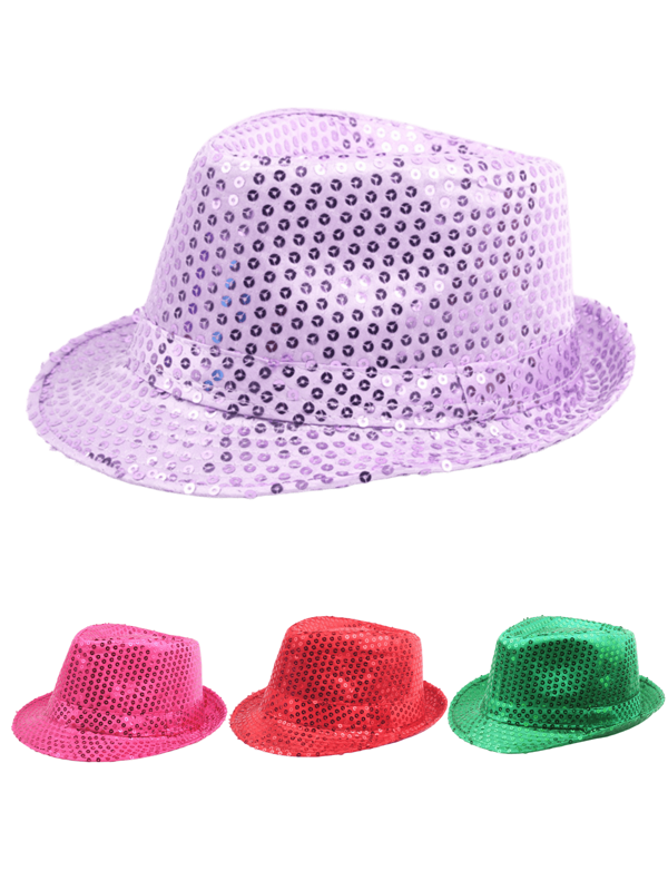Chapeau de jazz à paillettes mode pour homme, casquette à large bord en canevas pour danseur, tenue de scène streetwear, hip hop