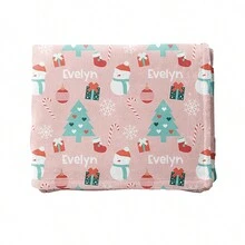 Kinder Decke, personalisierte Namensdecke, Namensdecke, Kindergeschenk, weiche Decke mit Namen, Decke mit Namen Baby-Shower Familien Dekorationen Geschenke Weihnachtsgeschenke Schulanfang Wintergeschenkideen Jungen Mädchen Valentinstag - Verschiedenfarbig - Übersicht 15