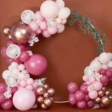 Round Balloon Arch Kit 5ft (1.5m) Removable Easy To Carry And Reusable Circle Balloon Flower Arch Stand,Balloon Hoop Stand Kit Best Decoration For Party Event - White - View 10