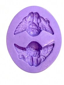 Molde de Silicone para Doces de Anjo F1445 - Roxo - Visão 1