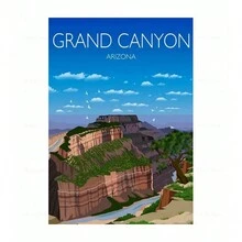 1 件布拉格巴黎东京日本巴厘岛马尔代夫爱丁堡法国里维埃拉旅行海报帆布画家居装饰卧室装饰无框 - 彩色 - 查看 10