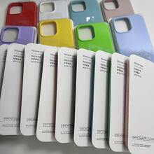 Premium Liquid Silicone Case For IPhone 7 XR 11 12 13 14 15 Pro Max Skin-Feeling Velvet Drop-Resistant Phone Cover - bông hồng đỏ - Xem 10