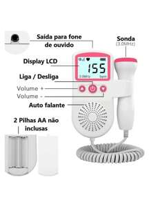 Fetal Doppler Heart Rate Monitor JSL-T501 YihanStore - Verde - Ver 6