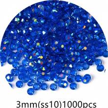 1000/500 bucăți 2mm/3mm/4mm/5mm Cristal de jeleu transparent cu spate plat, strasuri de bricolaj, strasuri de rășină în formă rotundă pentru meșteșuguri, pantofi, decor artistic, recipiente pentru machiaj, strălucire în întuneric