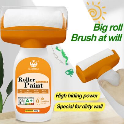 JAYSUING 1 Chai Sơn Tường Nội Thất Gốc Nước Không Mùi, Sơn Sửa Chữa, Sơn Latex Nhiều Màu, Màu Trắng (Sản phẩm thực tế có thể hơi khác so với hình ảnh, giao hàng ngẫu nhiên mẫu mới và cũ), Quà Tặng Cho Gia Đình và Bạn Bè, Trang Trí và Cải Tạo Nhà Cửa / Sơn và Xử Lý Tường / Sơn / Sơn